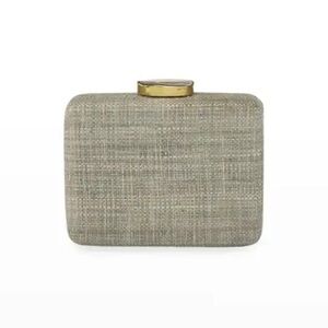 Flora Bella
Zannone Raffia Metallic Clutch Bag